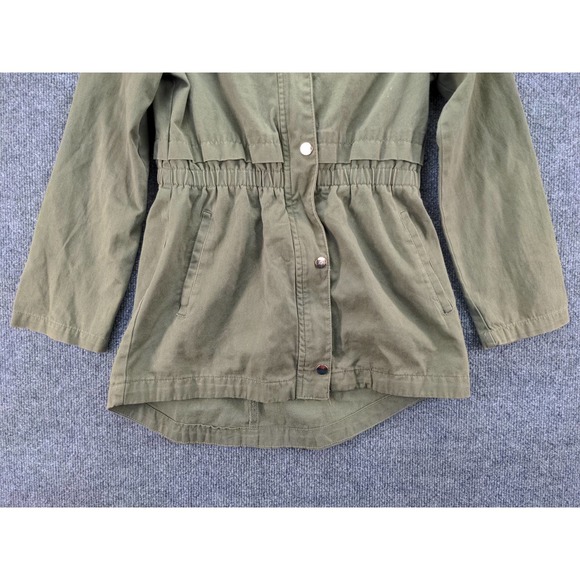 C&C California Full Zip Jacket Size 12 Green 15W 27L SEE DESC - Picture 4 of 13